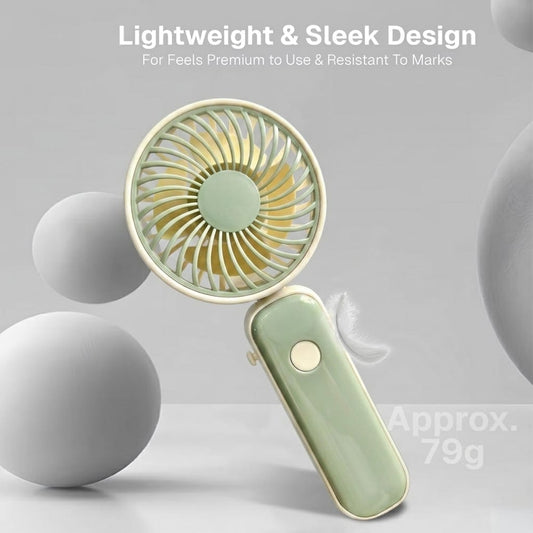 Flodable Handheld High-Speed Mini Fan — 7 Upgrades Above the Rest