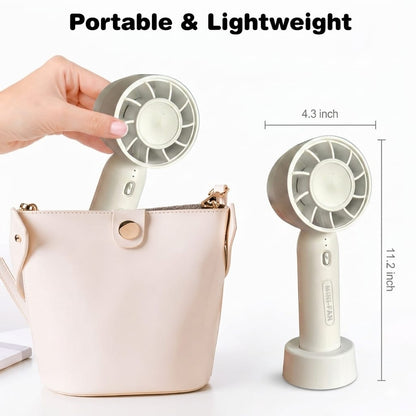 Mini - Fan Handheld Fan — Sleek, Silent & Powerfully Cool - Evokron